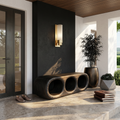 Scandinavian Bench Contemporary Hallway