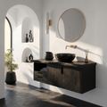 Modern Double Sink Vanity Lake House Bathroom