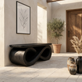 Organic Modern Dining Bench Luxury Home