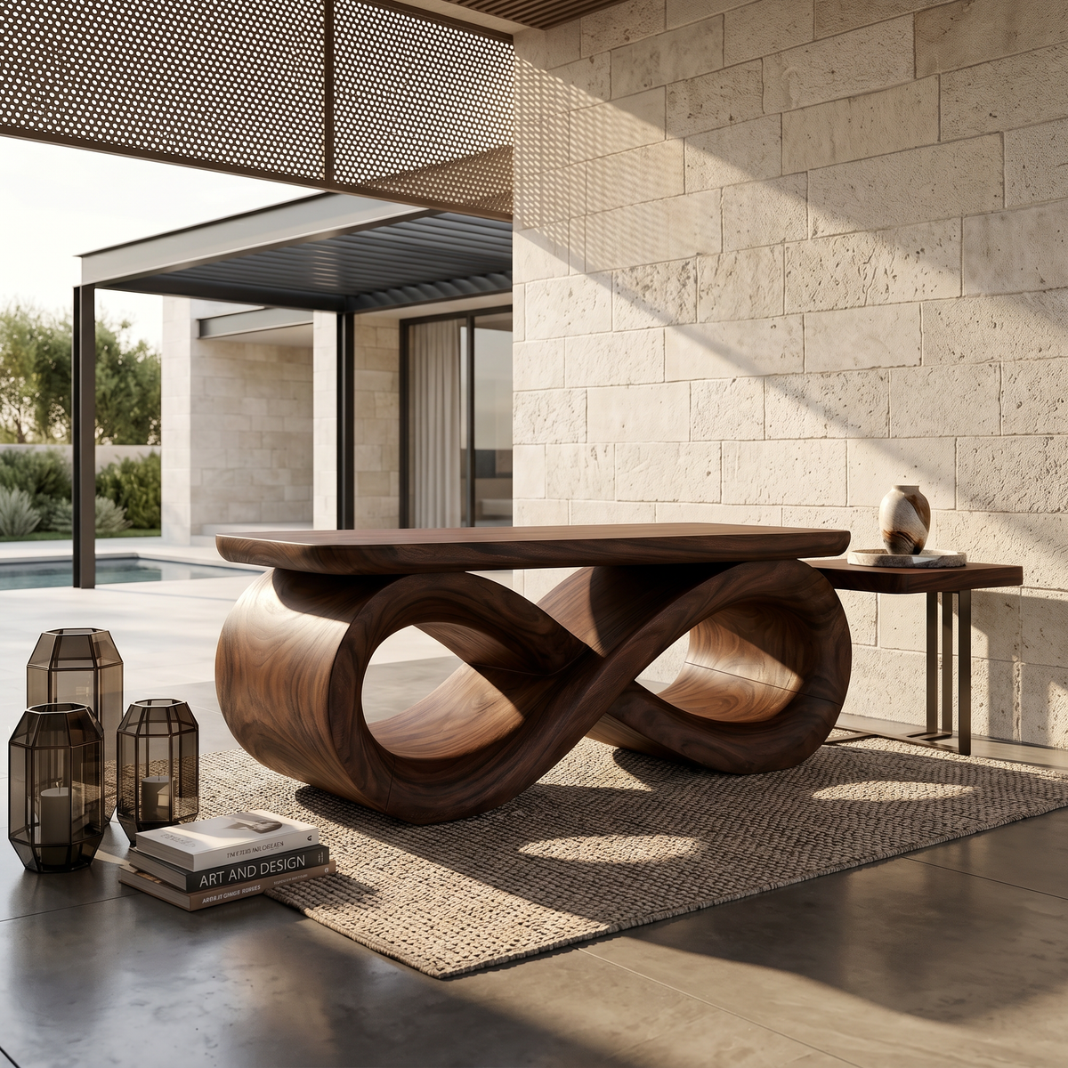 Organic Modern Dining Bench Luxury Home