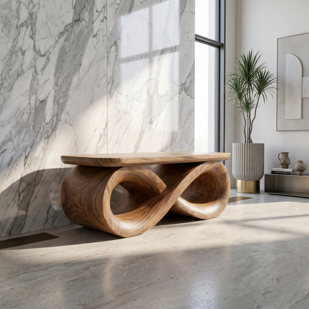 Organic Modern Dining Bench Luxury Home