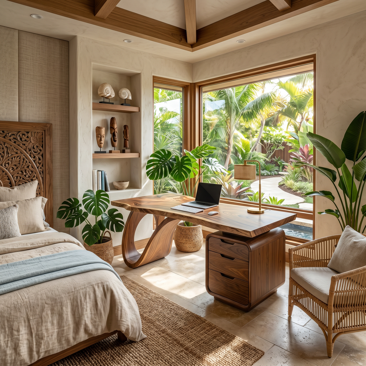 Modern Corner Executive Desk Coastal Home